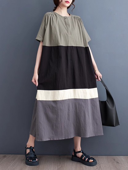 Women's White  Midi Dress