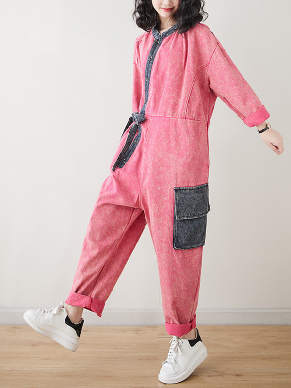 Women's Beautiful Loose Dungaree  