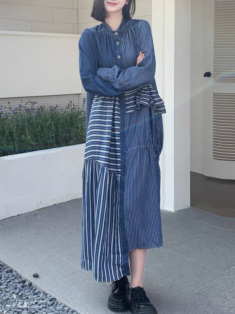 Women's Casual Shirt Dress.
