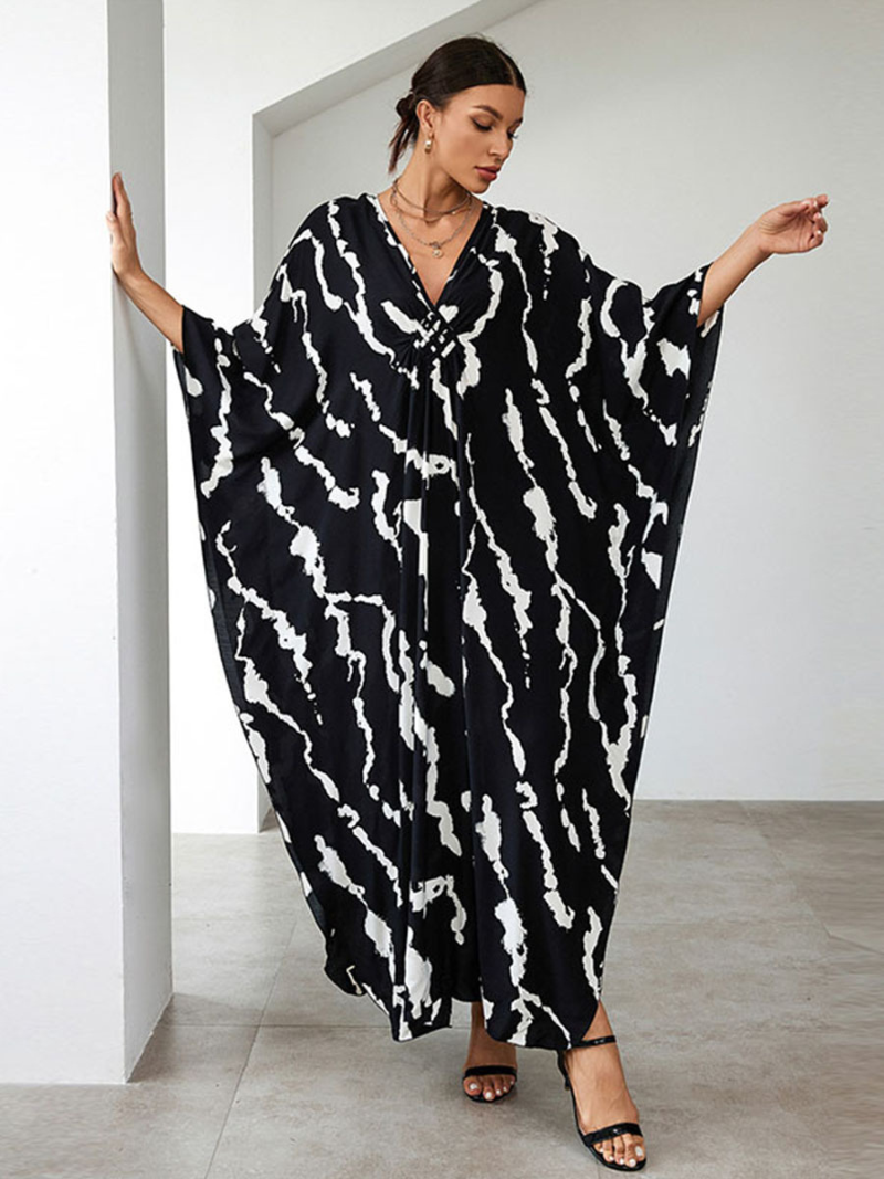 Femme pour femmes, votre robe Kaftan de garde-robe de plage d'été