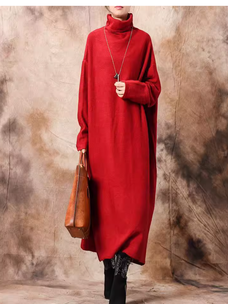 Women’s Fashionable & Cozy Warm A-line Loose Dress