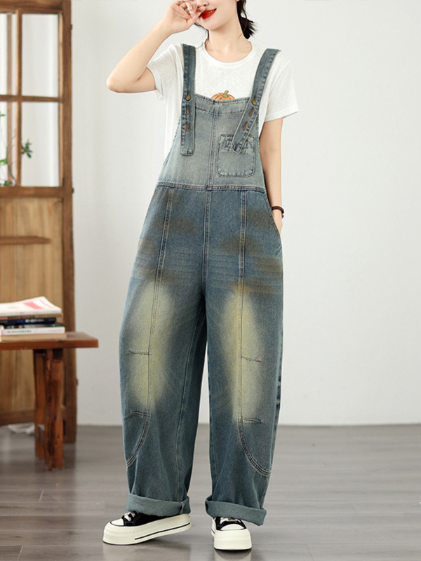 Confident Weekend Denim Overalls — Effortless Fit, Flattering Everyday Style