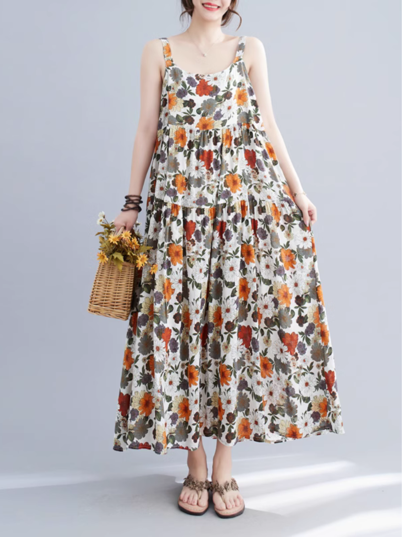 Women's Floral A-Line Dress