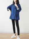 Women's Collar Button Jacket