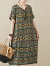 Women's Pullover Midi Dress