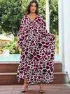 Women's Summer Elevate Beach Cover-Up Long Kaftan Dress