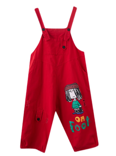 Women Pockets Dungarees