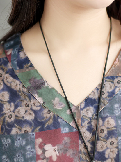 Women's V-Neck Top
