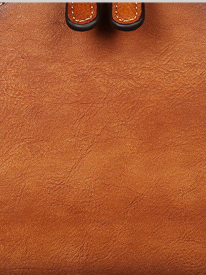 Unique Ethnic Design Leather Bag