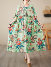 Women's Floral Smock Dress