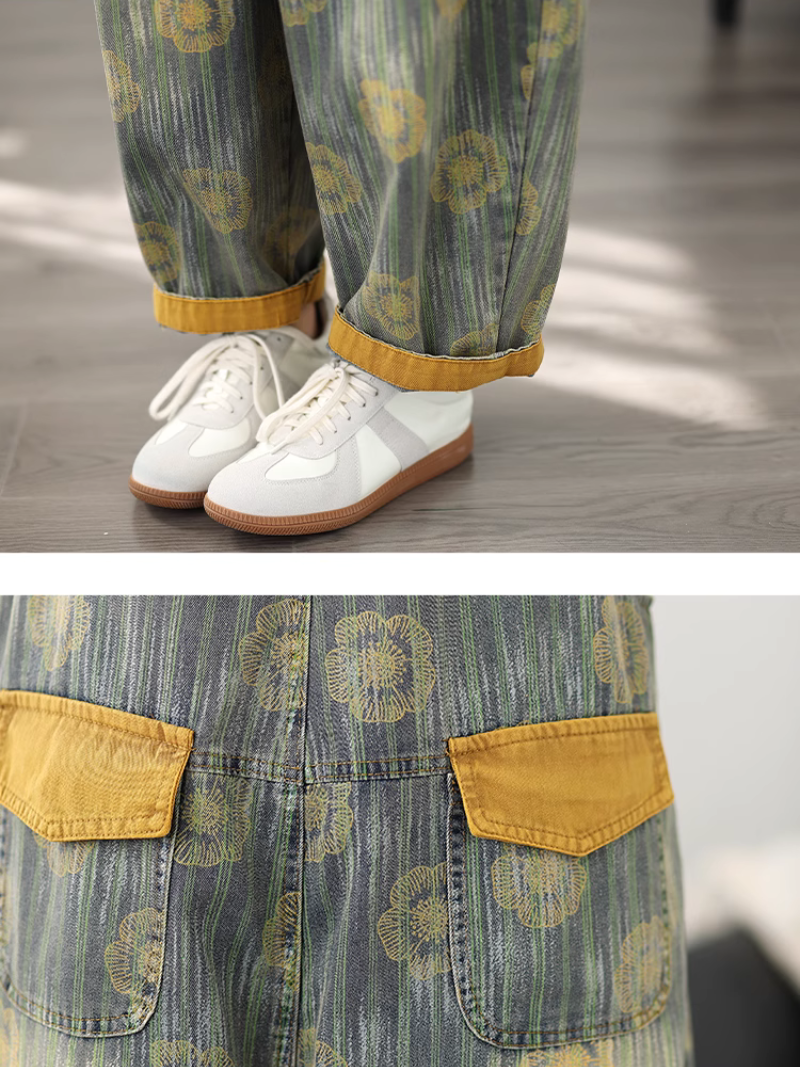 The natural waist design ensures a flattering and relaxed fit,