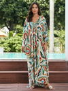 Women's Summer Elevate Beach Cover-Up Long Kaftan Dress