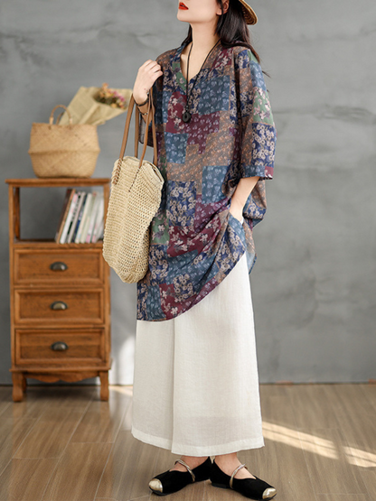 Women's Summer Mid-Length Top