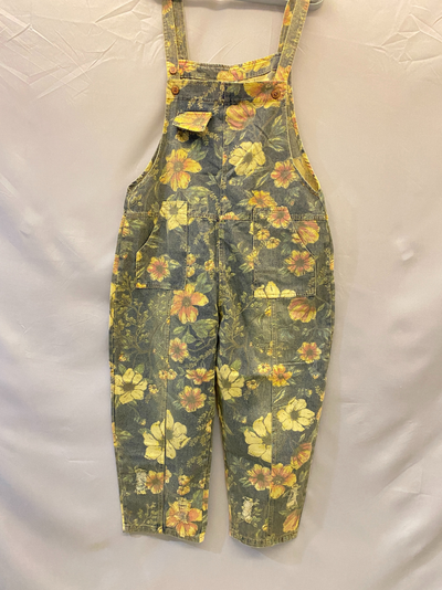 Jump For Joy Floral Overalls Dungaree