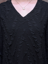 Women's v neck Midi Dress