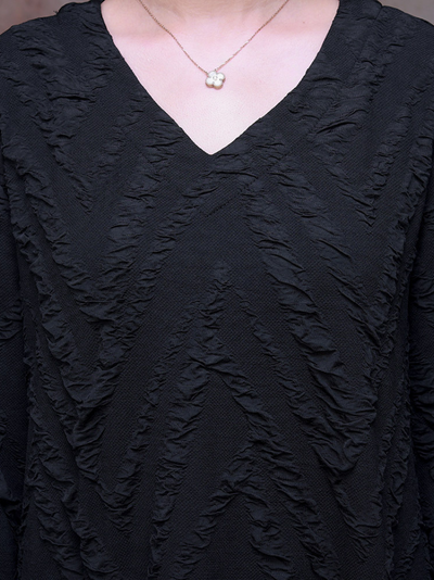 Women's v neck Midi Dress