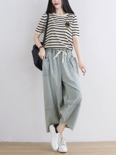 Women's Light Blue Bottom