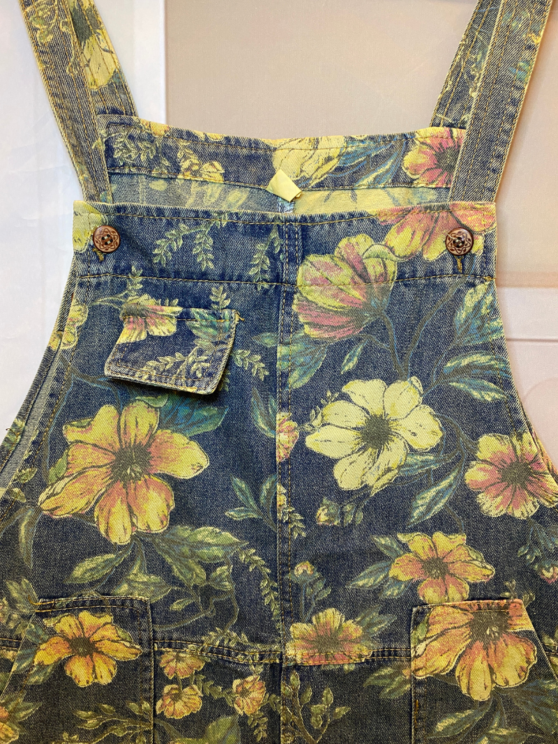 Jump For Joy Floral Overalls Dungaree