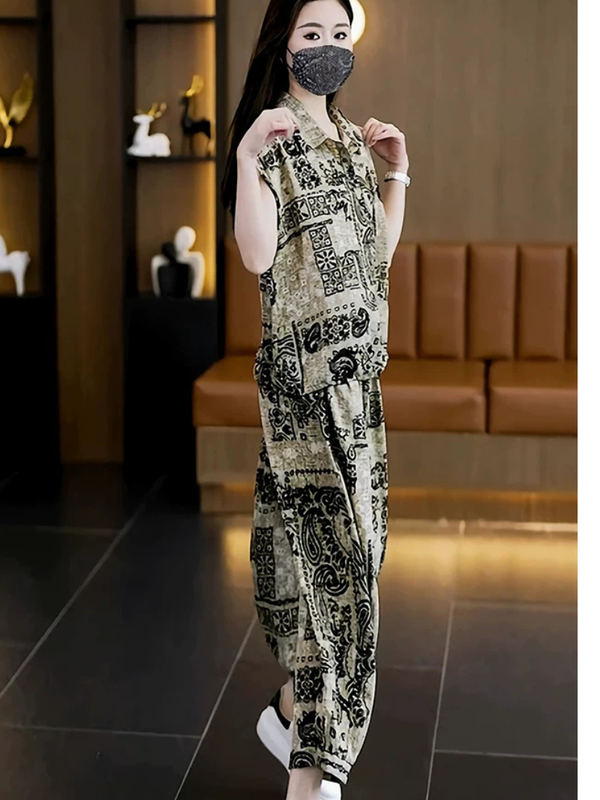 Polished Travel Co-ord Set — Flattering, Breathable Comfort for Busy Days