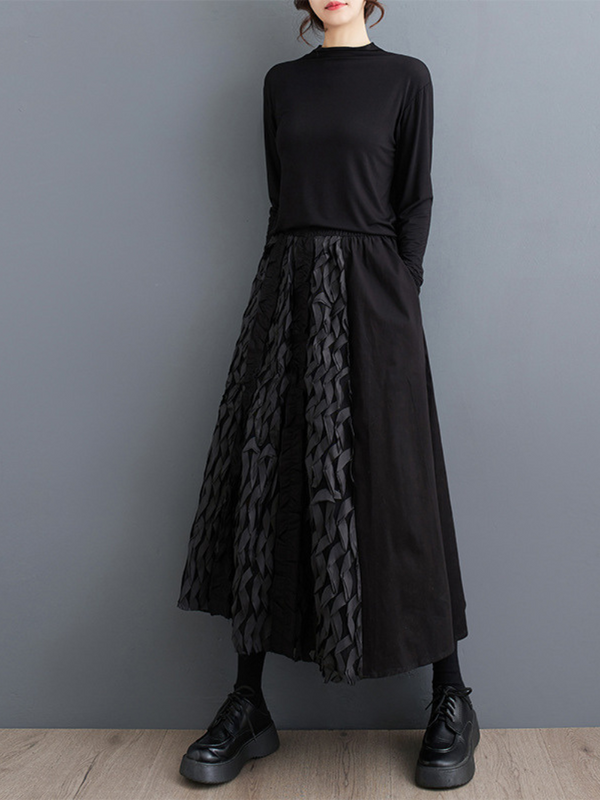 Women's Black Skirt Bottom