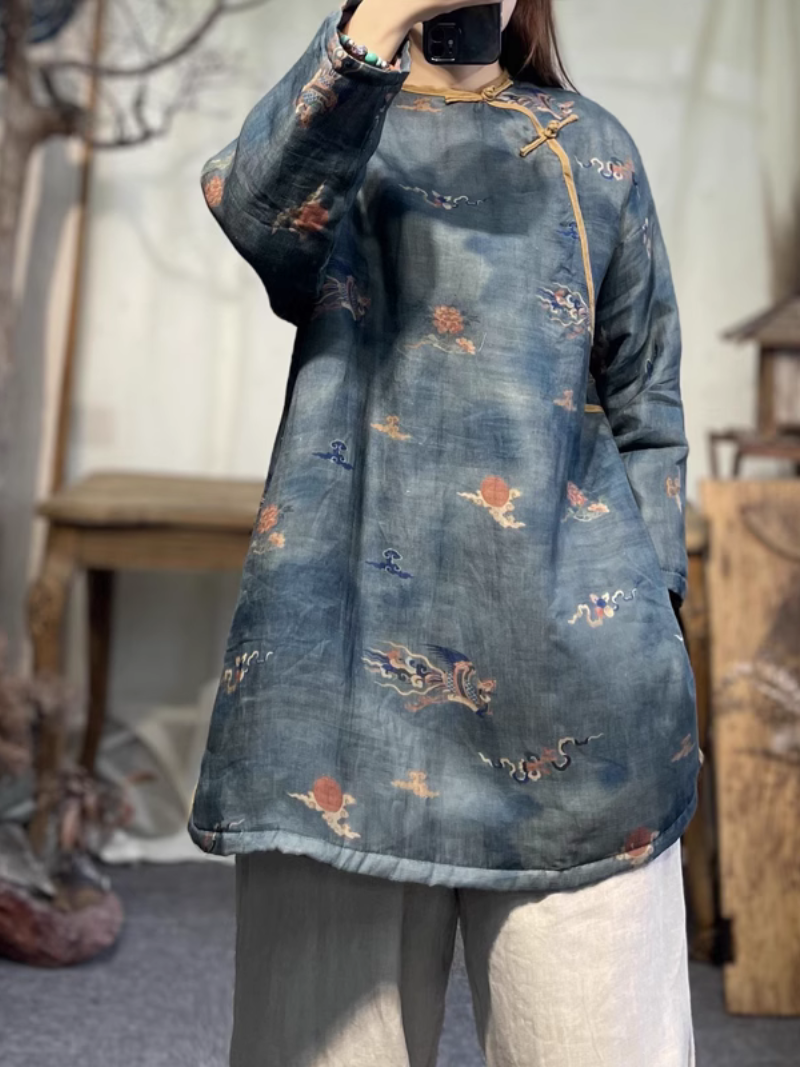 Women's Blue Shirt Dress