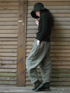 Women's  Stylish Baggy Loose Large Size Bottoms Trousers