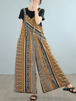 Lightweight Floral Print Overalls Dungarees for Women | Eva Trends