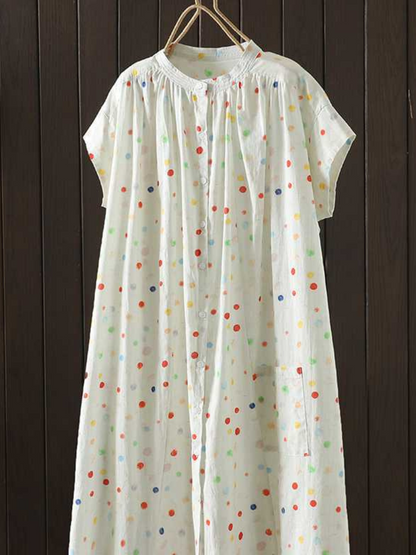  while the flowing A-line  Dress