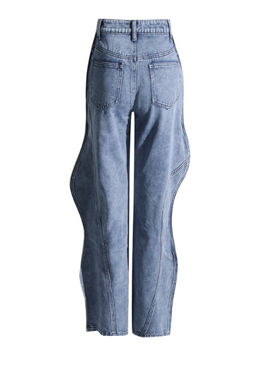 Women's  Cute Pockets Pants Bottom.
