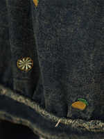 Everyday Ease Denim Dress — Artful Embroidery, Effortless Fit and Pockets