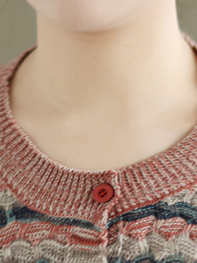 Who Love to Shine Women's Winter knitted Cardigan