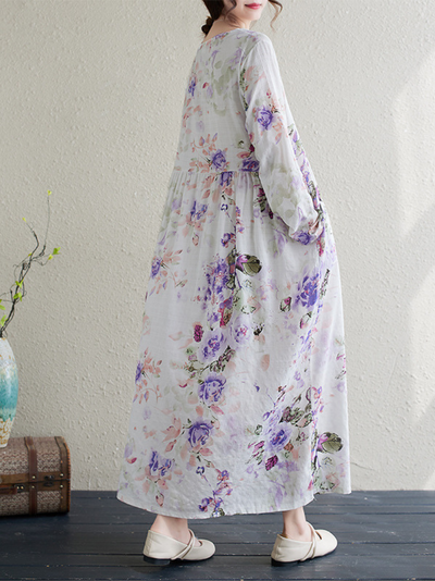 Cool and Beautiful Women's Printed Smock Dress