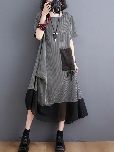 Women's Pullover A-line Dress