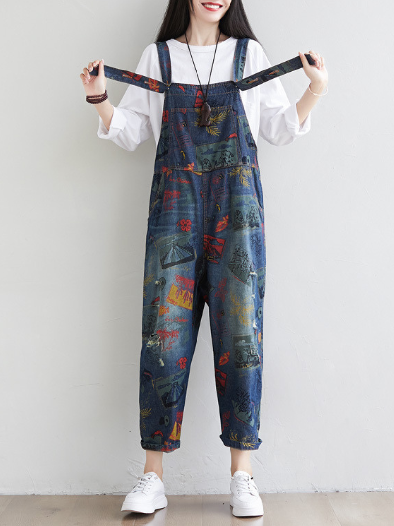 Women's Artist Overalls Jumpsuit