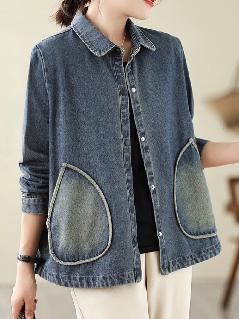 Women's  Side Pockets Coat