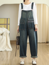 Beachy Keen Summer Women's Denim Overalls Dungarees