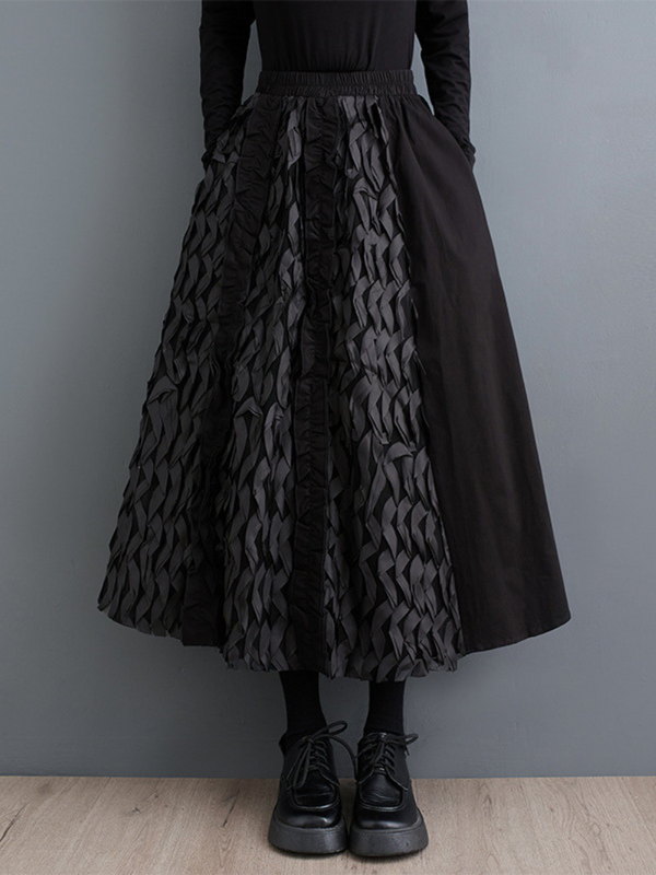 Women's Side Pockets Skirt Bottom