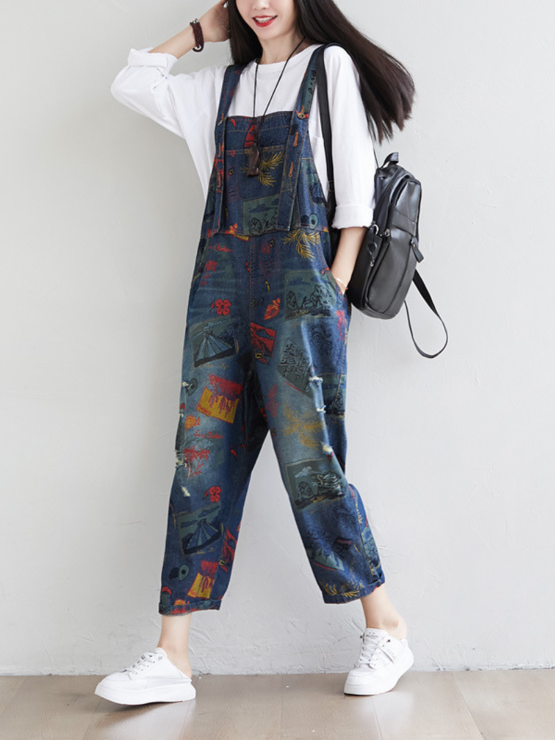 Women's Artist Overalls Jumpsuit