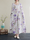 Cool and Beautiful Women's Printed Smock Dress