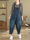 Women's Pockets Dungarees
