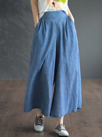 Women's Light Blue Bottom Pants