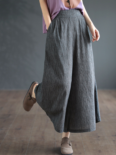 Women's Gray Bottom Pants