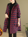 Women's Winter  Warm Loose Mid-length Hooded Coat