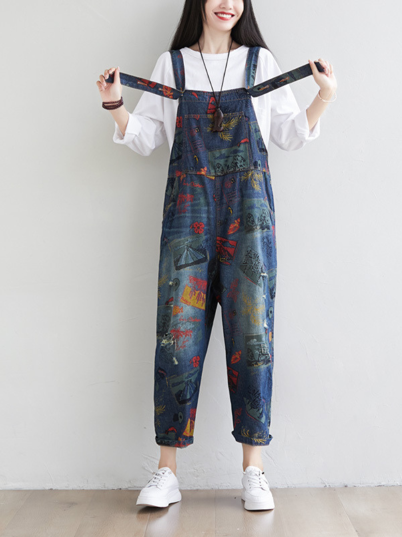 Women'sLarge Size  Overalls 
