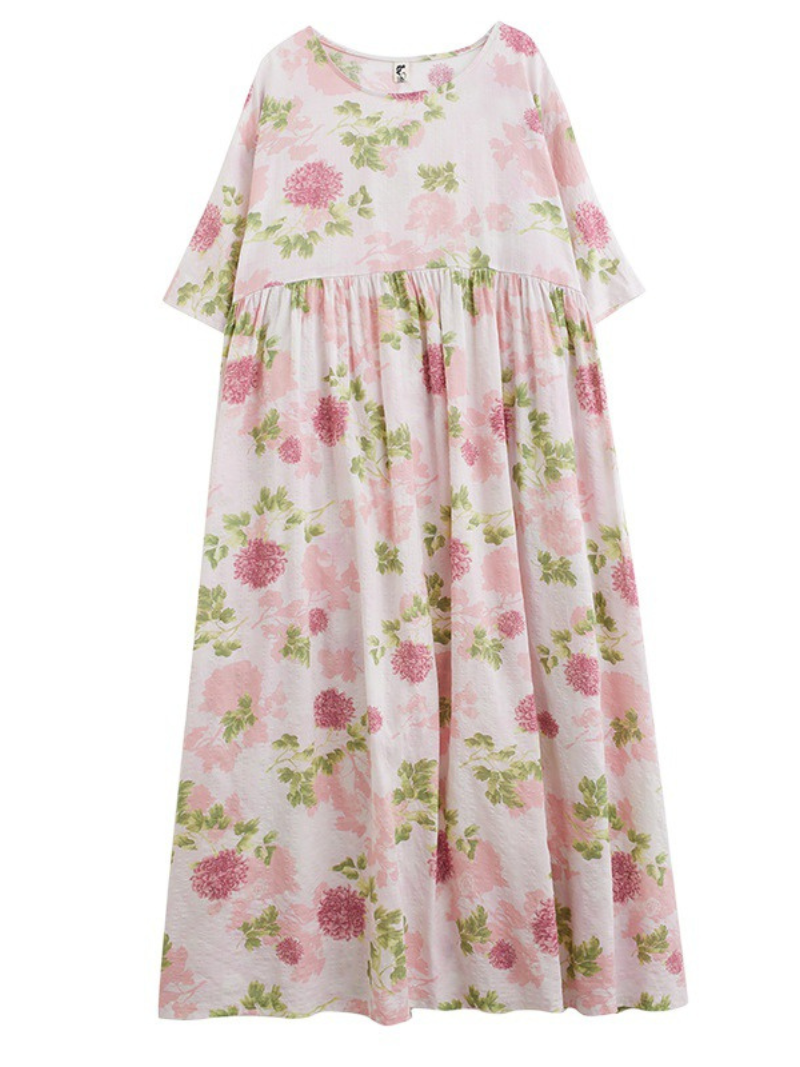 women's smock dress; long dress