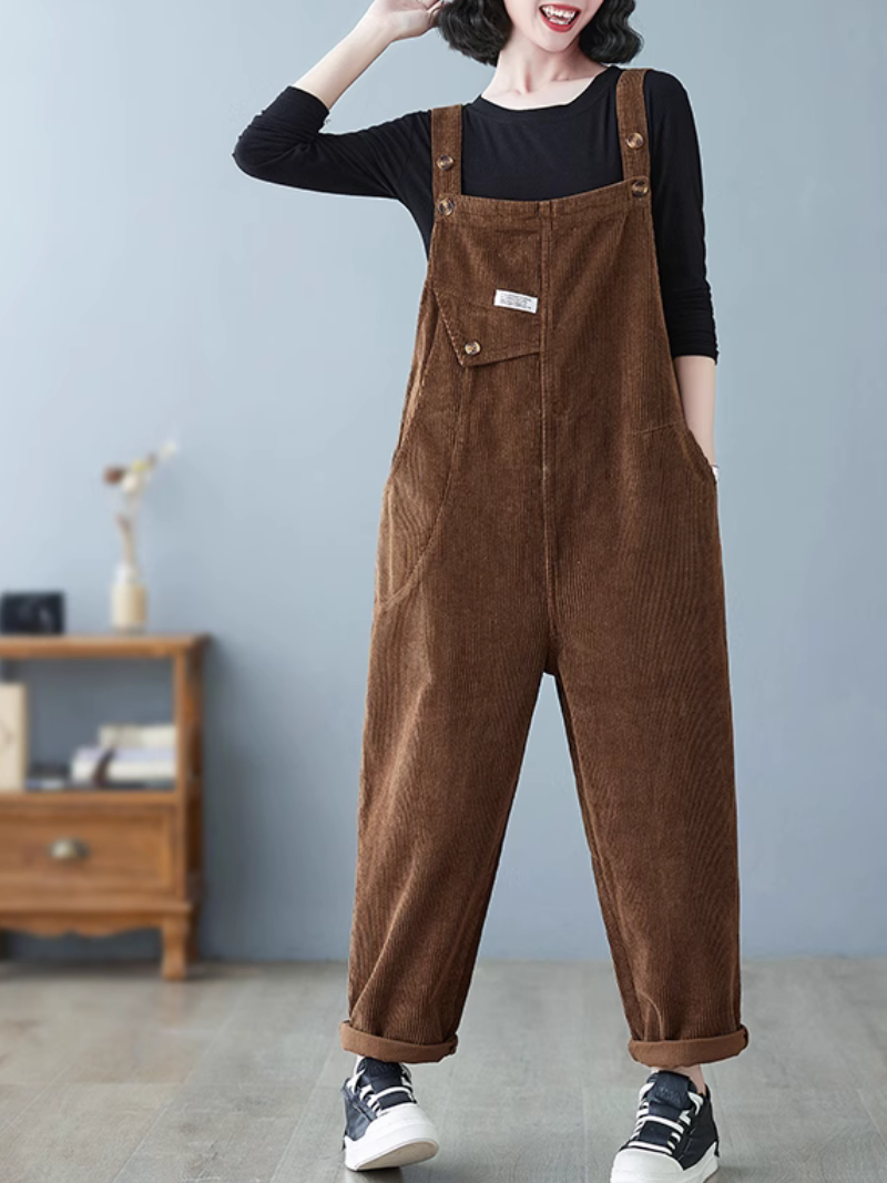 Women's Harem Overalls Dungarees 