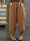 Women's Vintage Skinny Cotton Winter Bottom