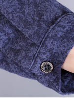 Women's Elegant Summer Side Pockets Button-Up A-Line Dress