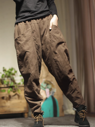 Women's Boho Beauty Harem Warm Pants Bottom
