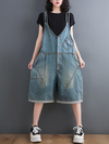Comfort and Style in One Trendy Women's Short Overalls Dungarees